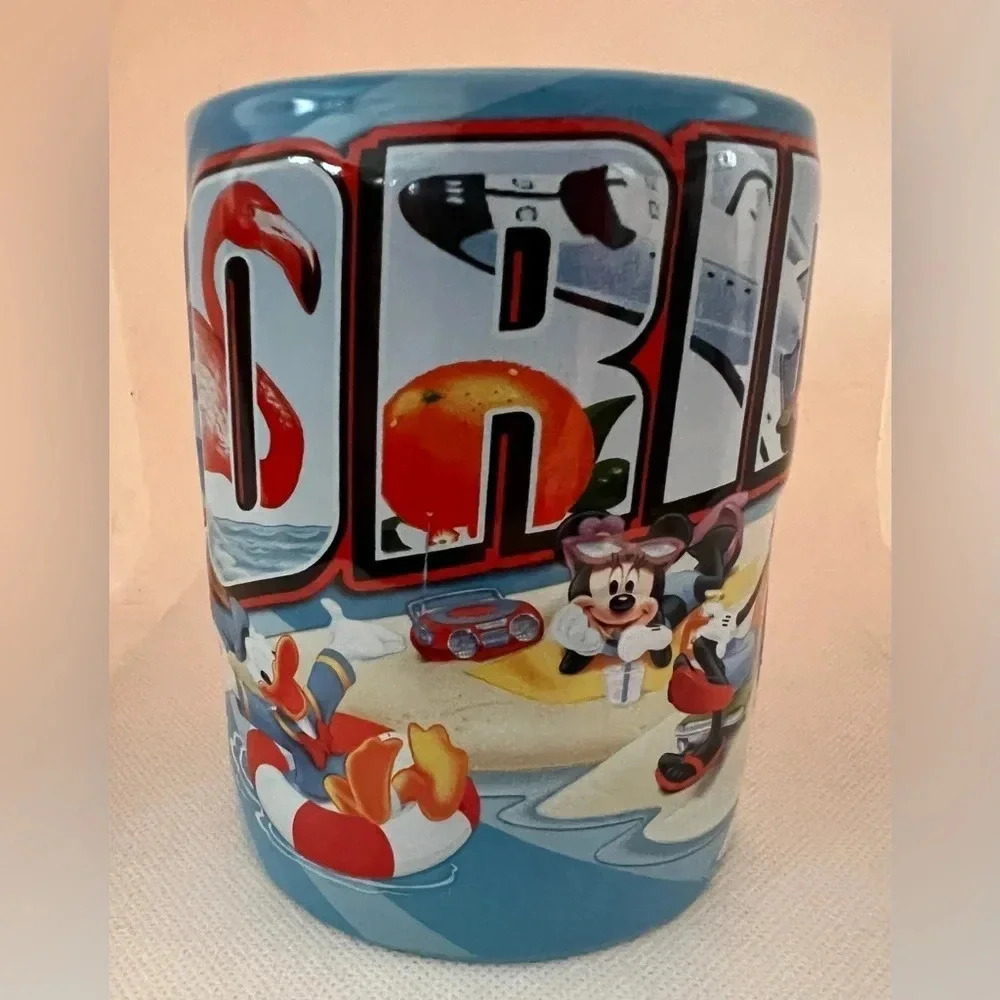 Disney | Rare Jerry Leigh 3D embossed Mickey Mouse mug. - Picture 3 of 11
